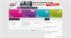 Desktop Screenshot of inscription-bachelor.com